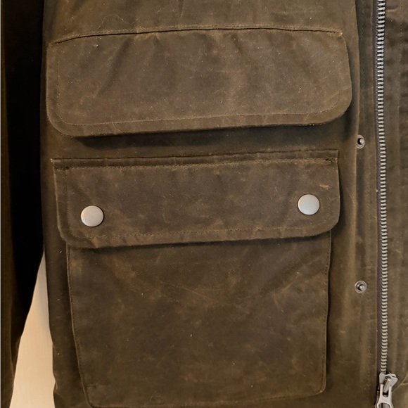 Men's Huckberry Flint and Tinder Hudson Waxed Flannel Lined Jacket XL - Picture 5 of 7